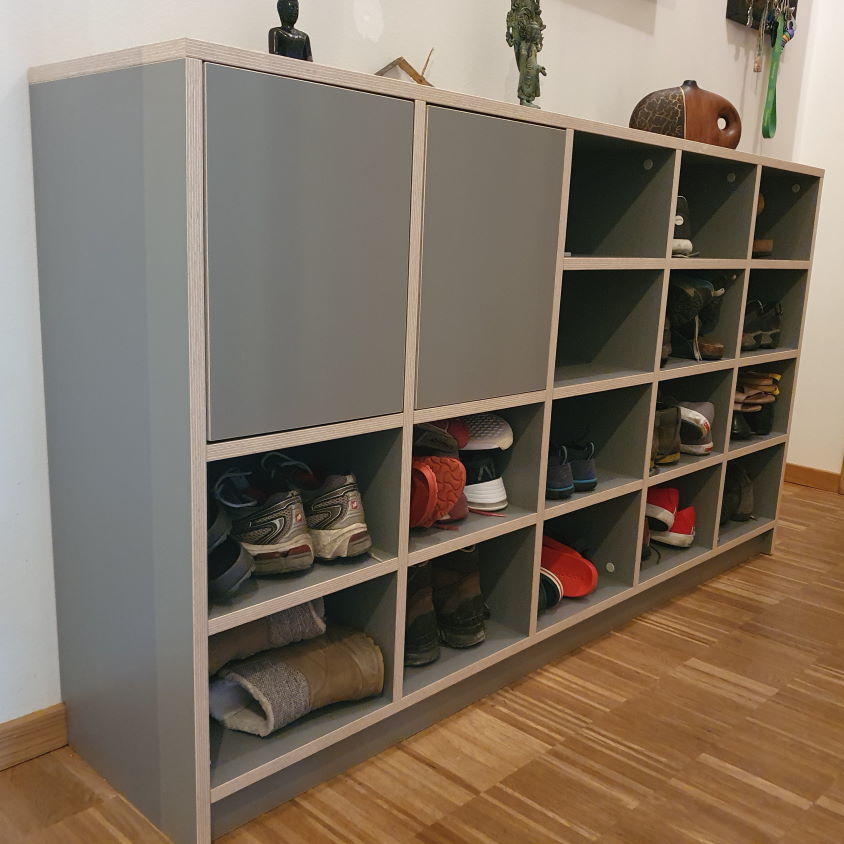 Fabriquez votre propre armoire à chaussures personnalisée en MDF