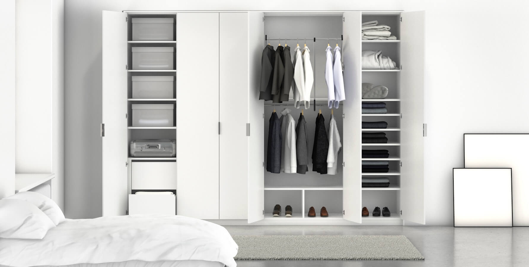 Design your own wardrobe  Try our 3D wardrobe designer now