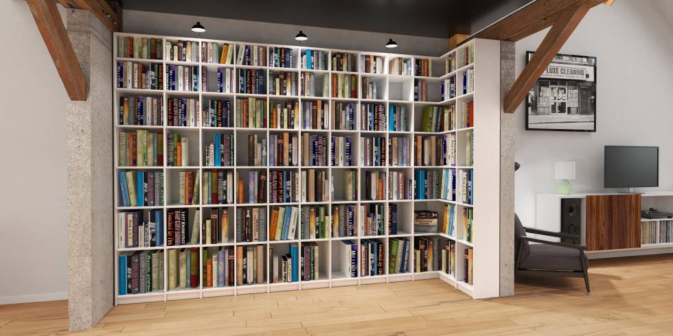 Custom Corner Bookcases Perfect Corner Bookshelf From Pickawood
