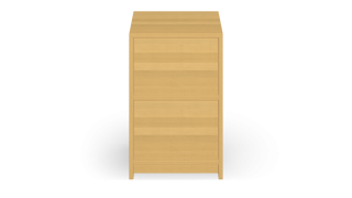 Solid wood nightstand