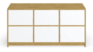 Made to measure oak sideboard