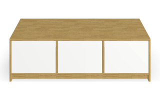 Custom-made deep sideboard cabinet