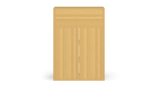 Solid wood vertico
