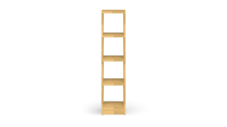 Custom-made 30 cm wide narrow shelf