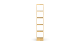 Made-to-measure narrow shelf