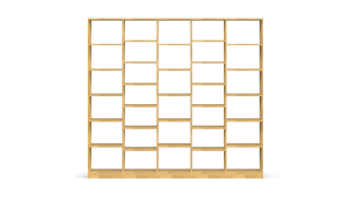 Standard made-to-measure bookcase