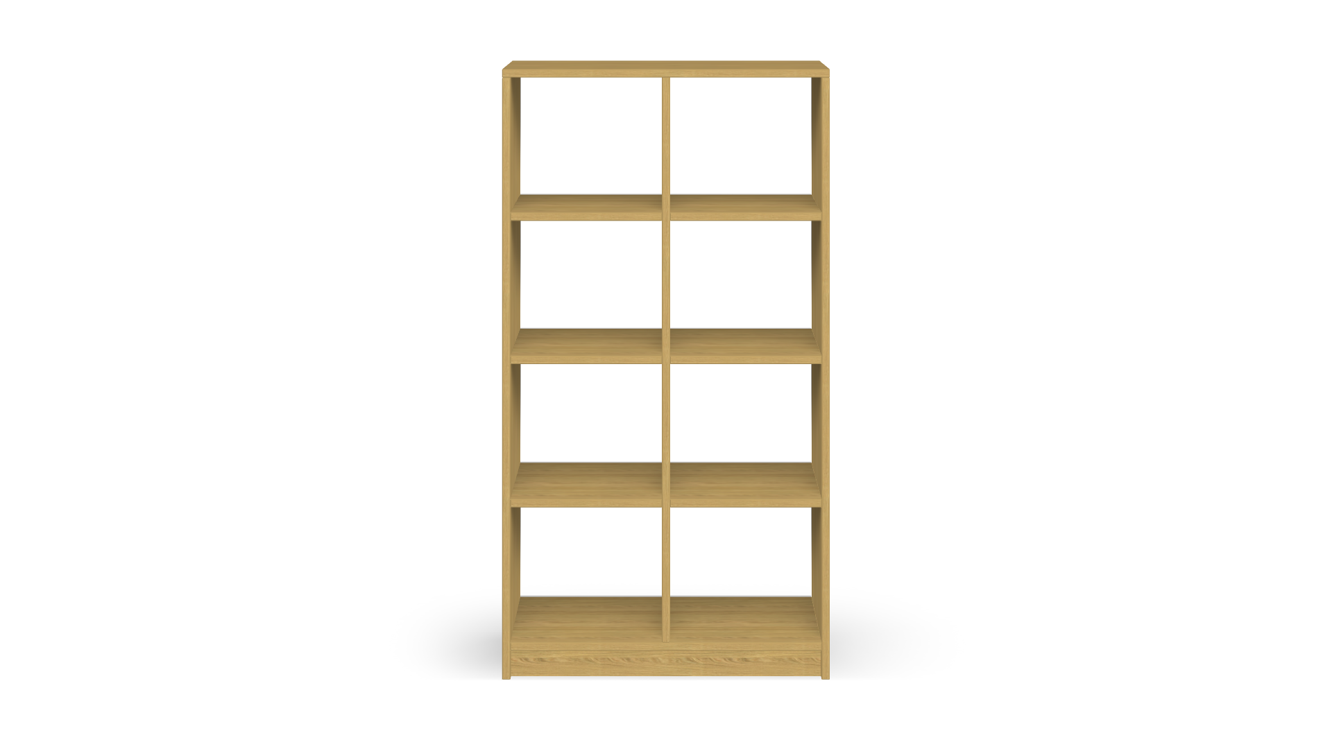 [HD] Stacking Shelf Oak Additional - 2 Shelves