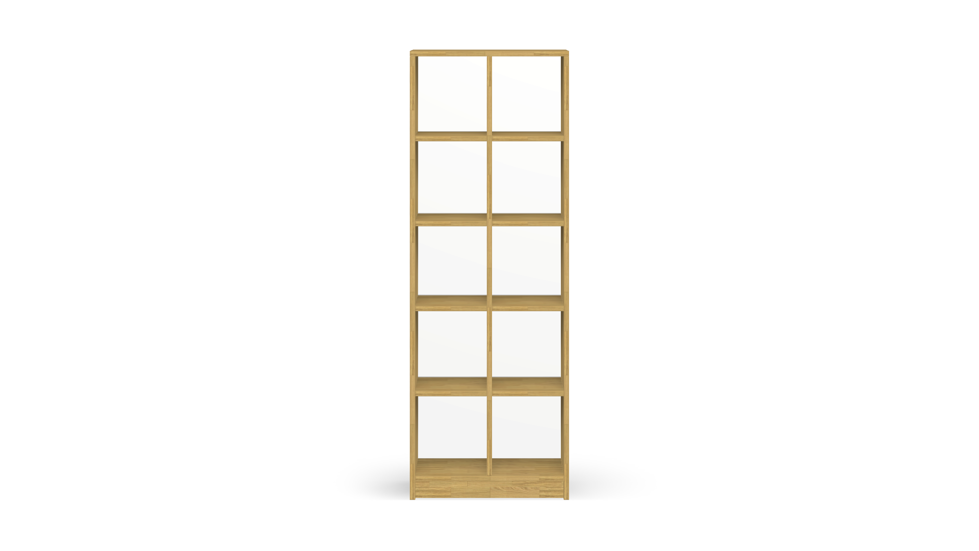 60 cm wide made-to-measure bookcase