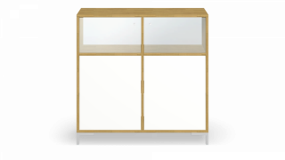 TV Sideboard mit Glastüren