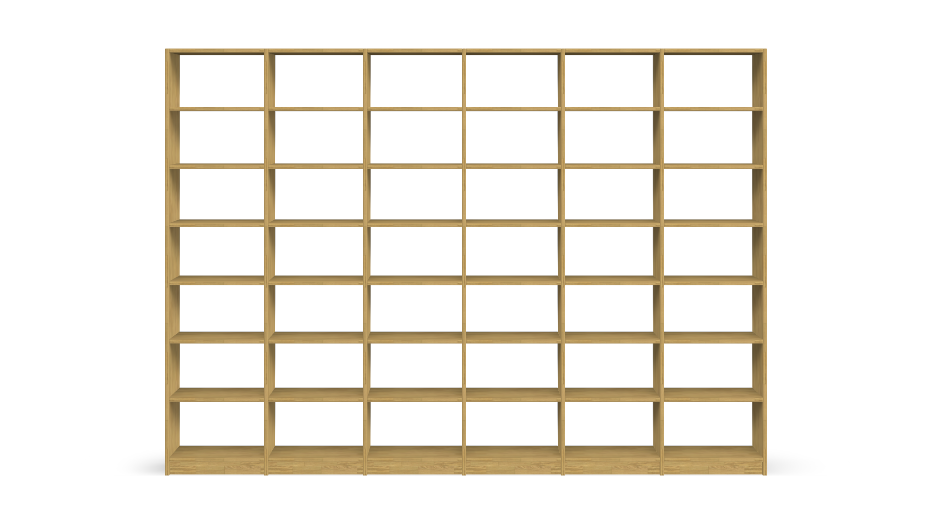 Large bookcase made to measure from Pickawood