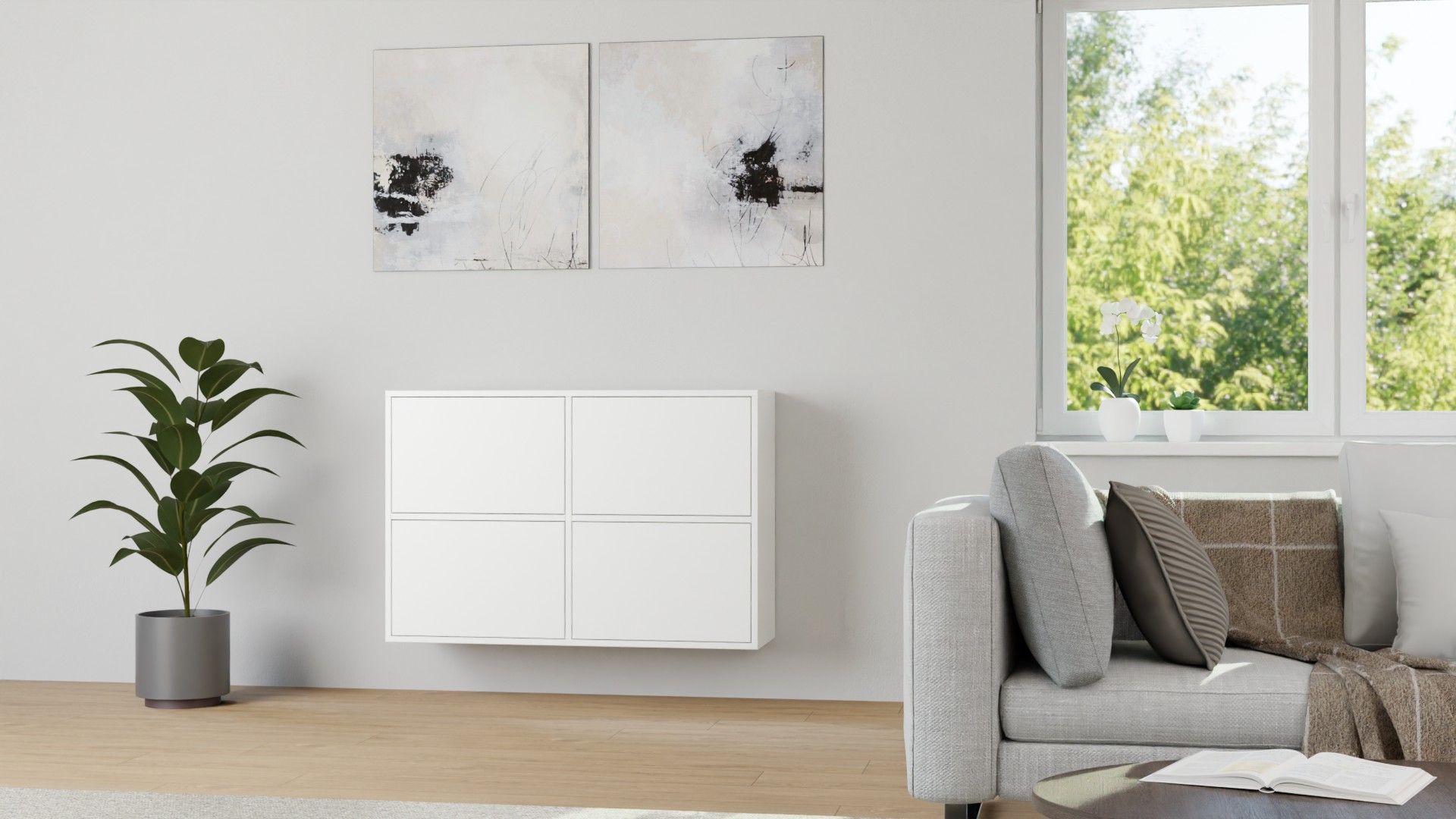 Hängekommode nach Maß MDF Beschichtet