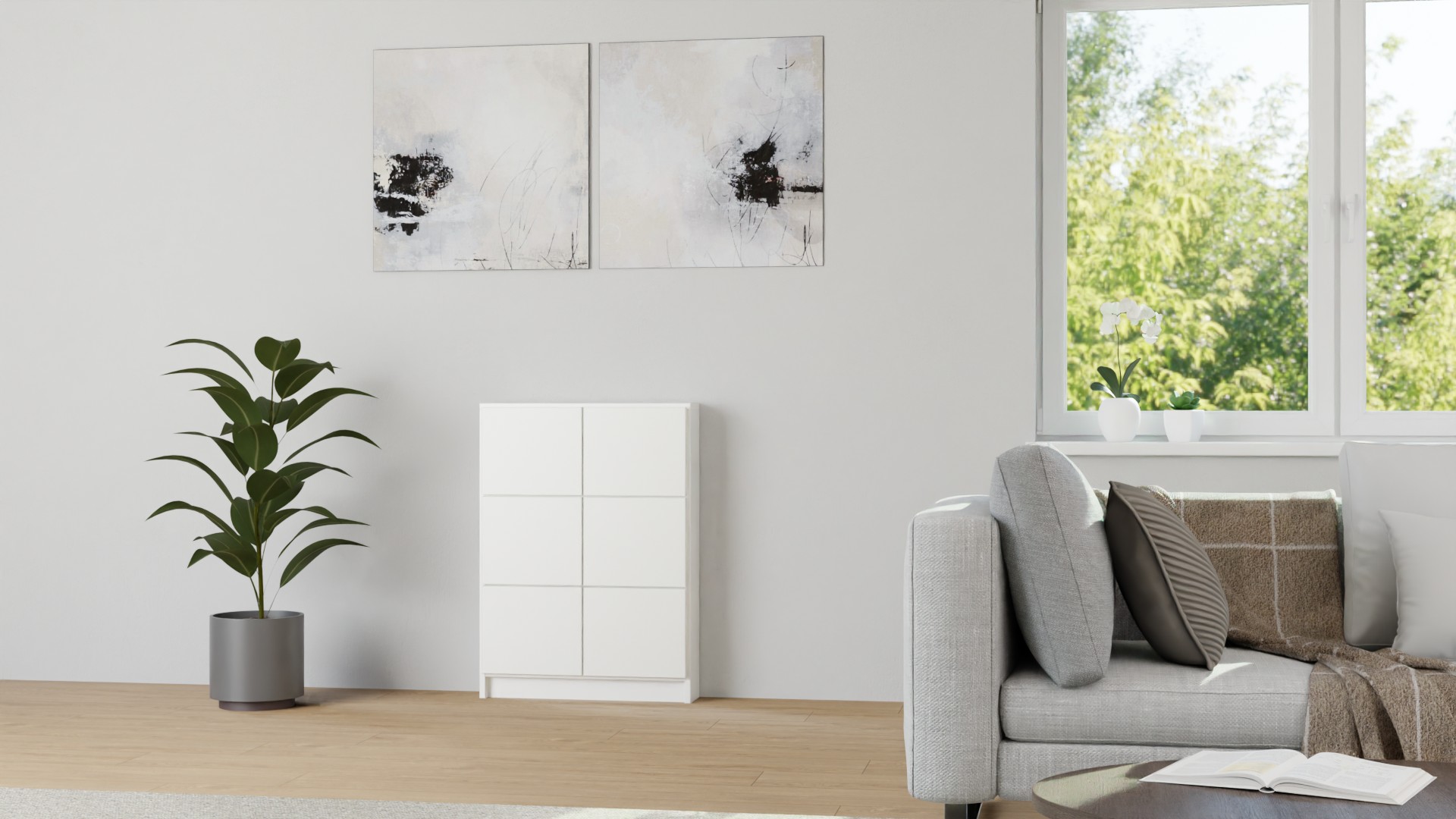 Modernes Regal nach Maß MDF Beschichtet