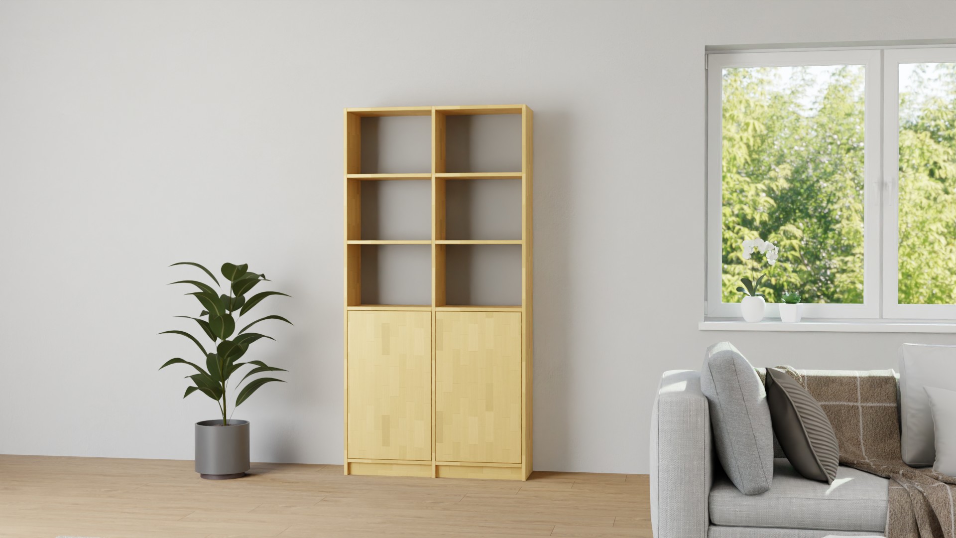 Stylishes Regal Buche