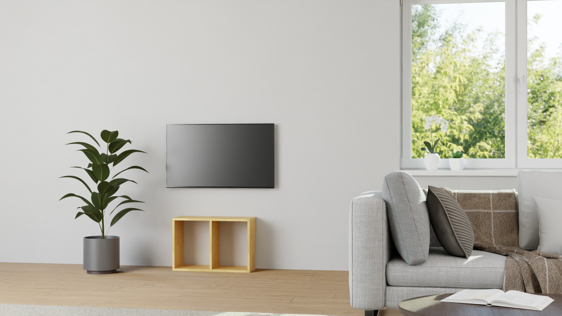 Miniregal nach Maß - Kleines Regal mit vielen Optionen Buche