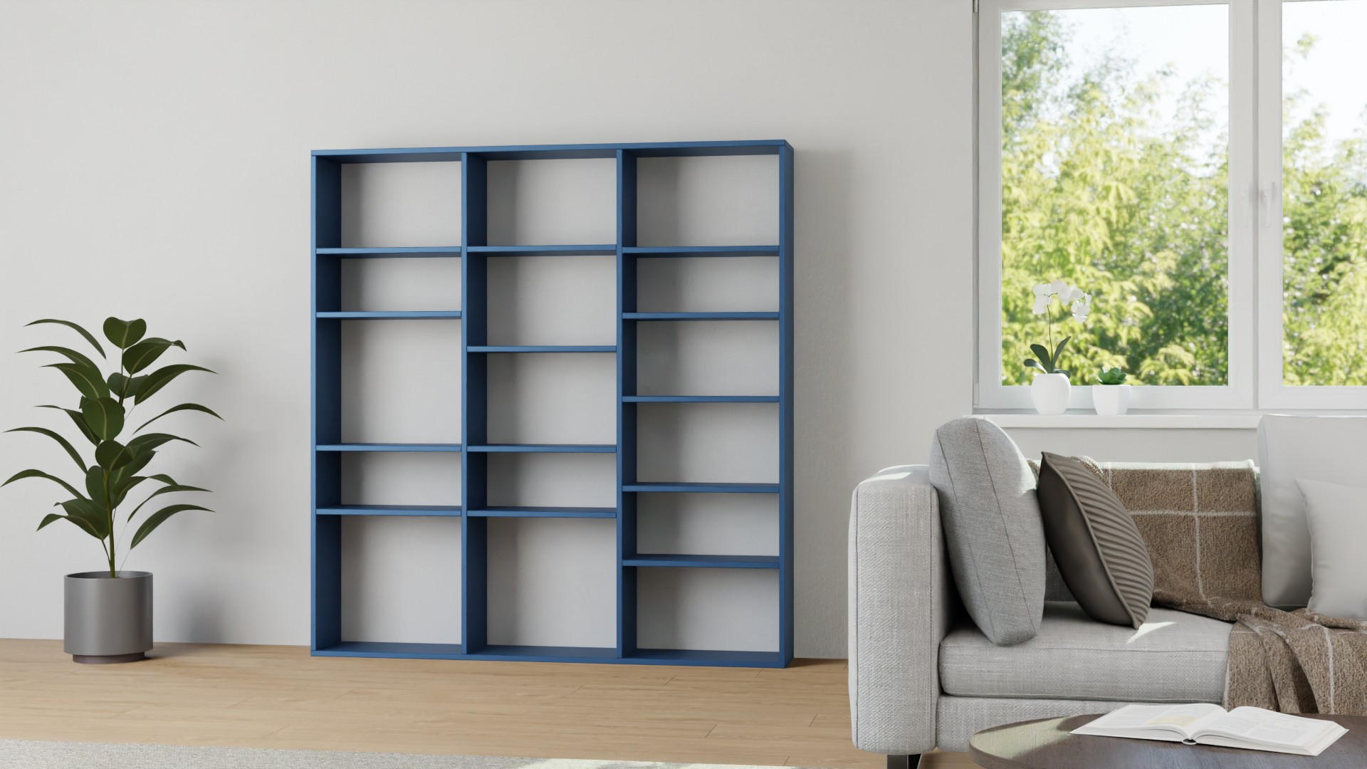 Schlichtes Regal nach Maß MDF Lackiert