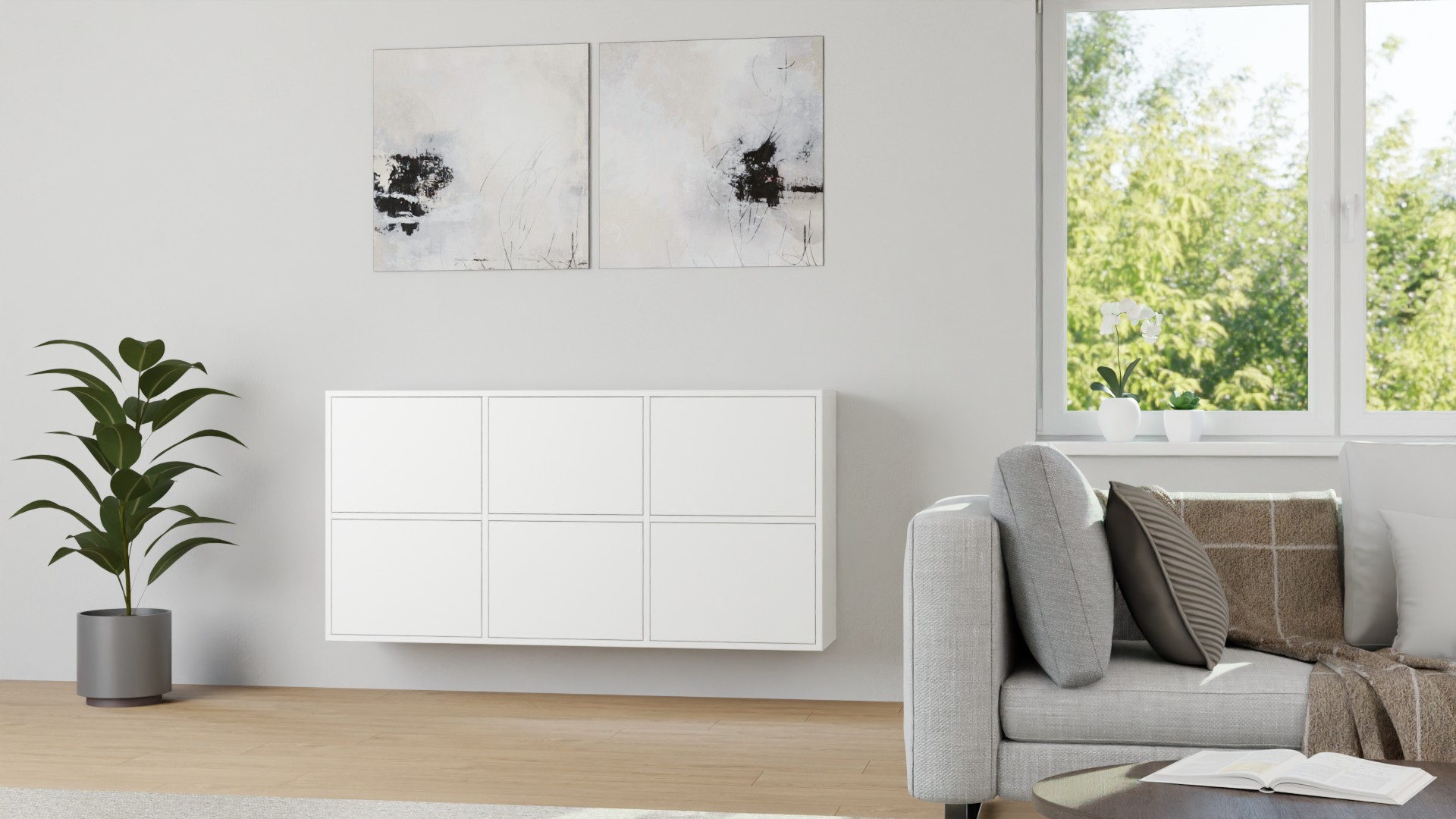 Hängekommode nach Maß MDF Beschichtet