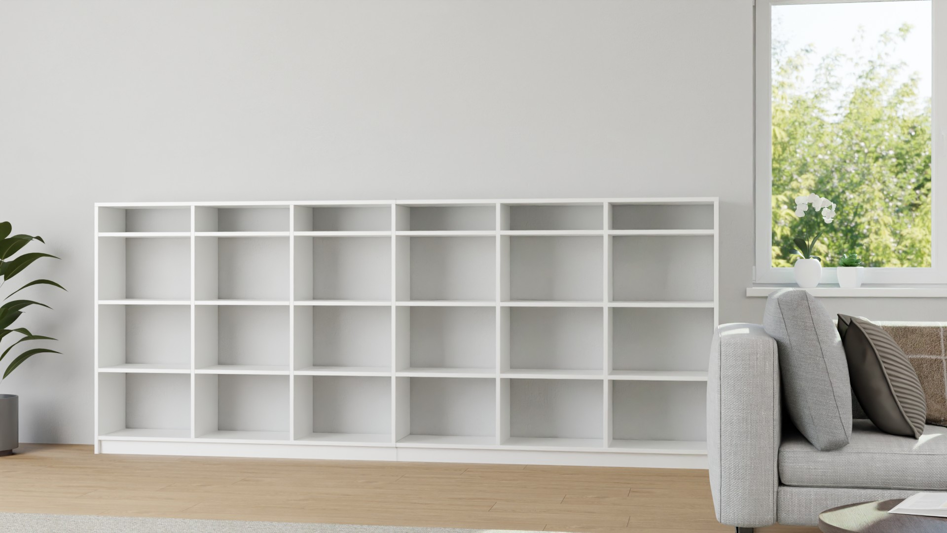 Schallplattenregal - Regal für Schallplatten mit vielen Optionen MDF Beschichtet