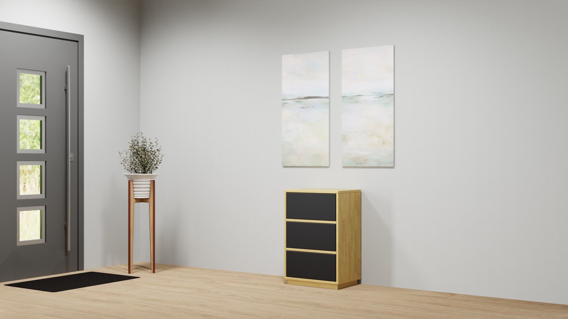 Nachttisch nach Maß Eiche