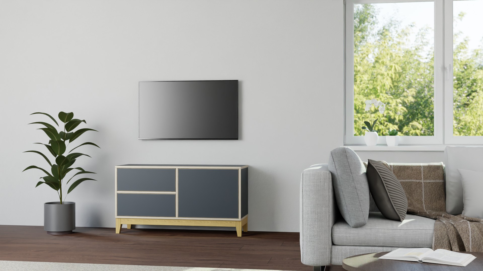 Sideboard skandinavischer Stil Premium Dekore