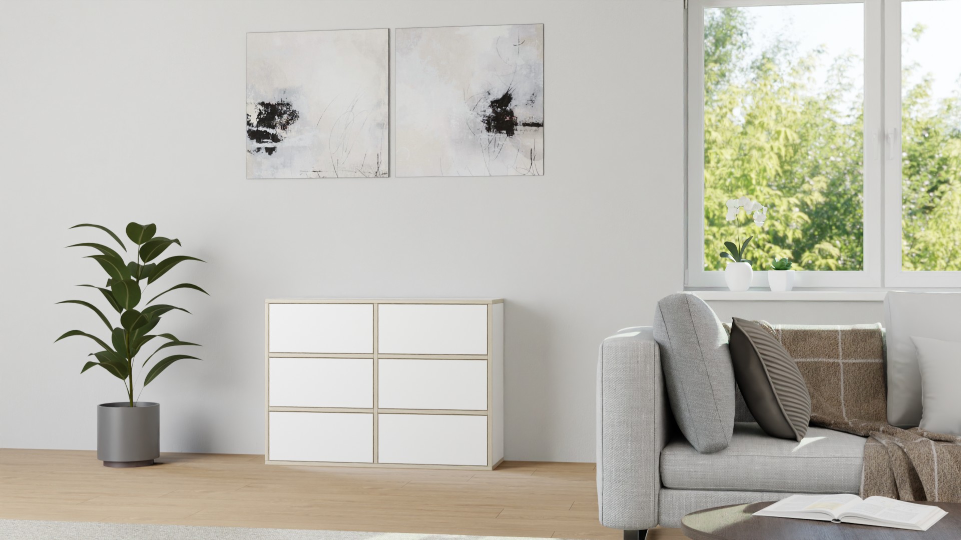 Schlafzimmerkommoden – kostenlose Holzmuster Multiplex