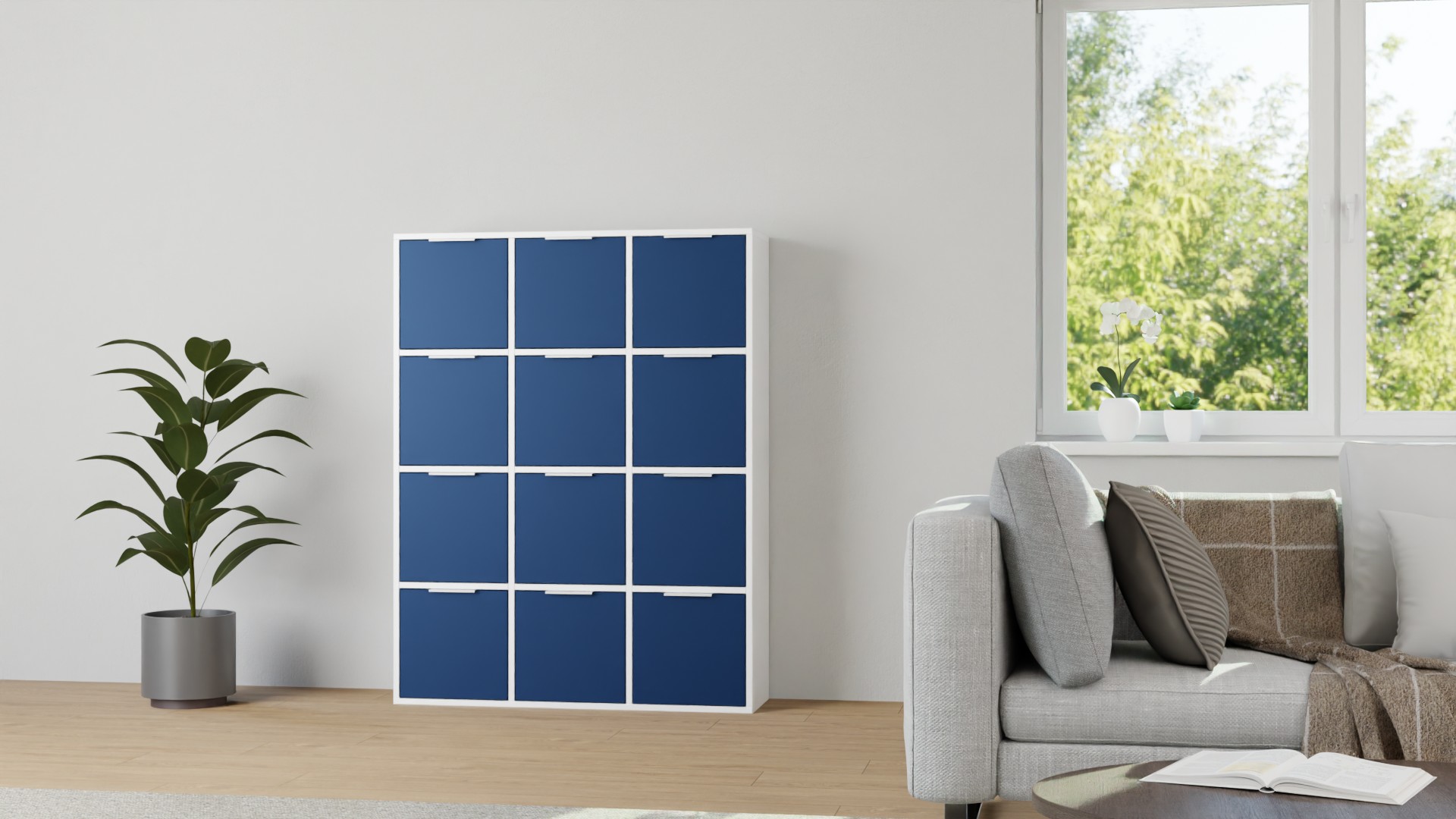 Apothekerschrank MDF Lackiert