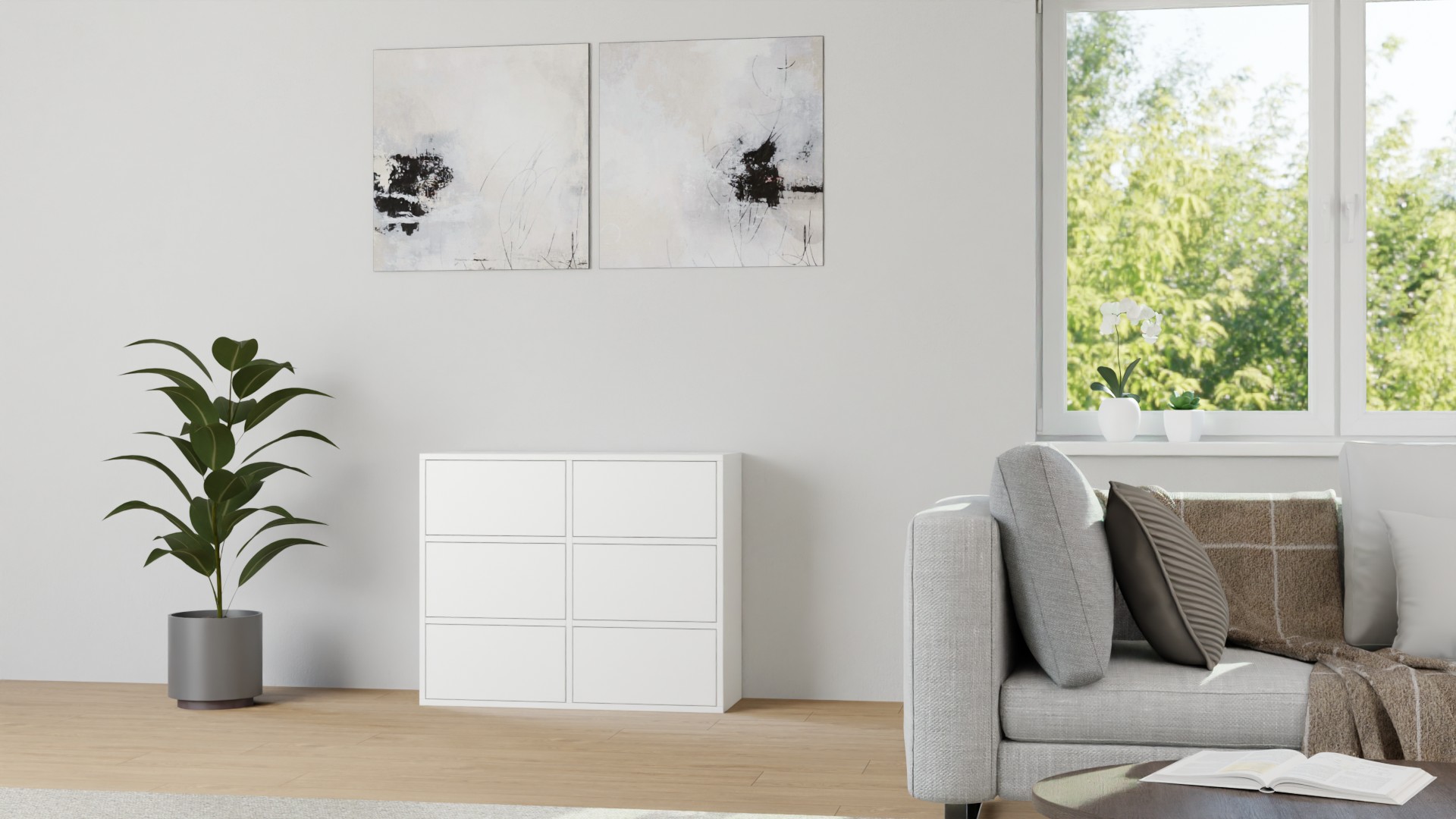 Schlafzimmerkommoden – kostenlose Holzmuster MDF Beschichtet