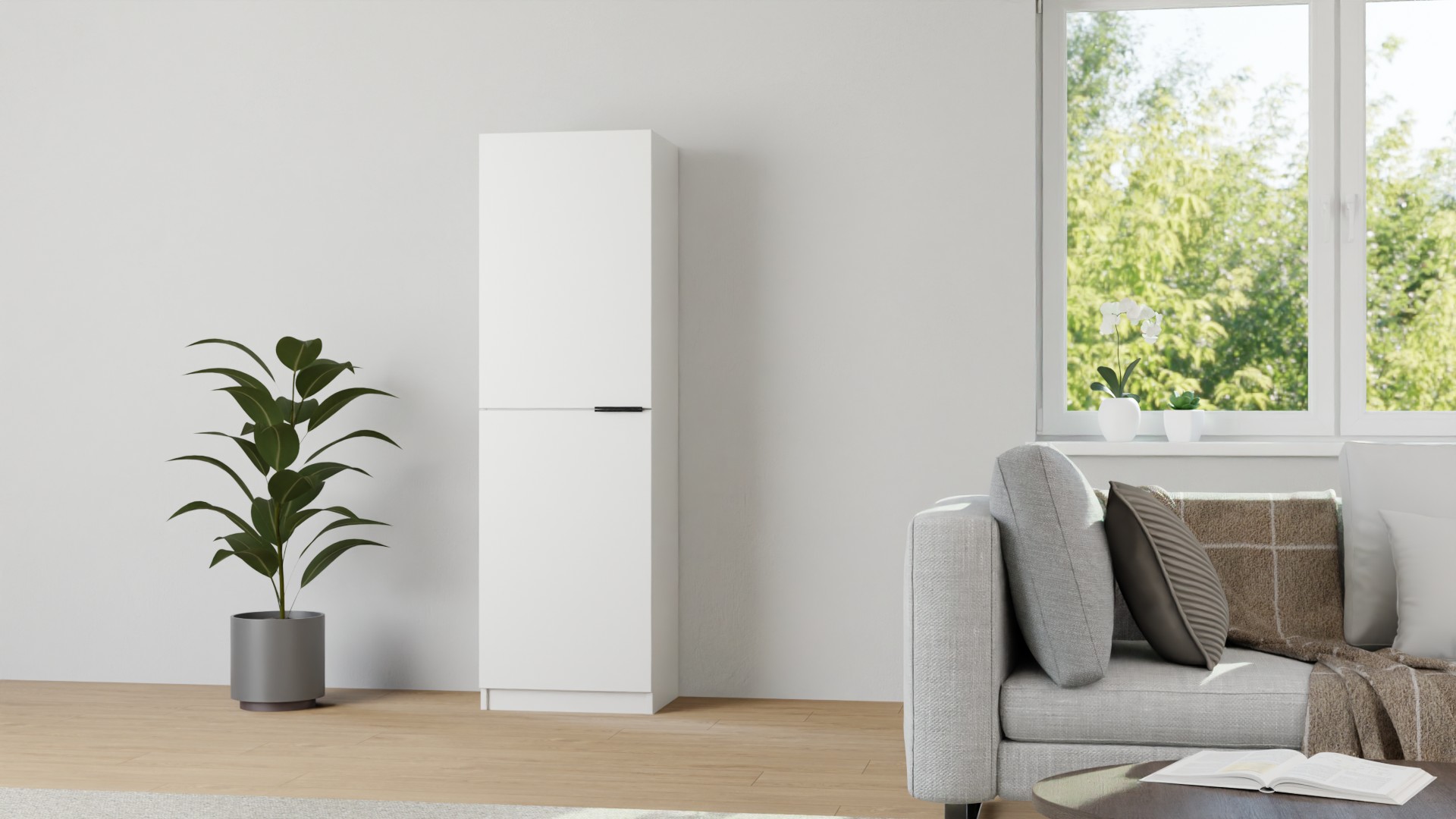 Flexibler Kleiderschrank von Pickawood Premium Dekore