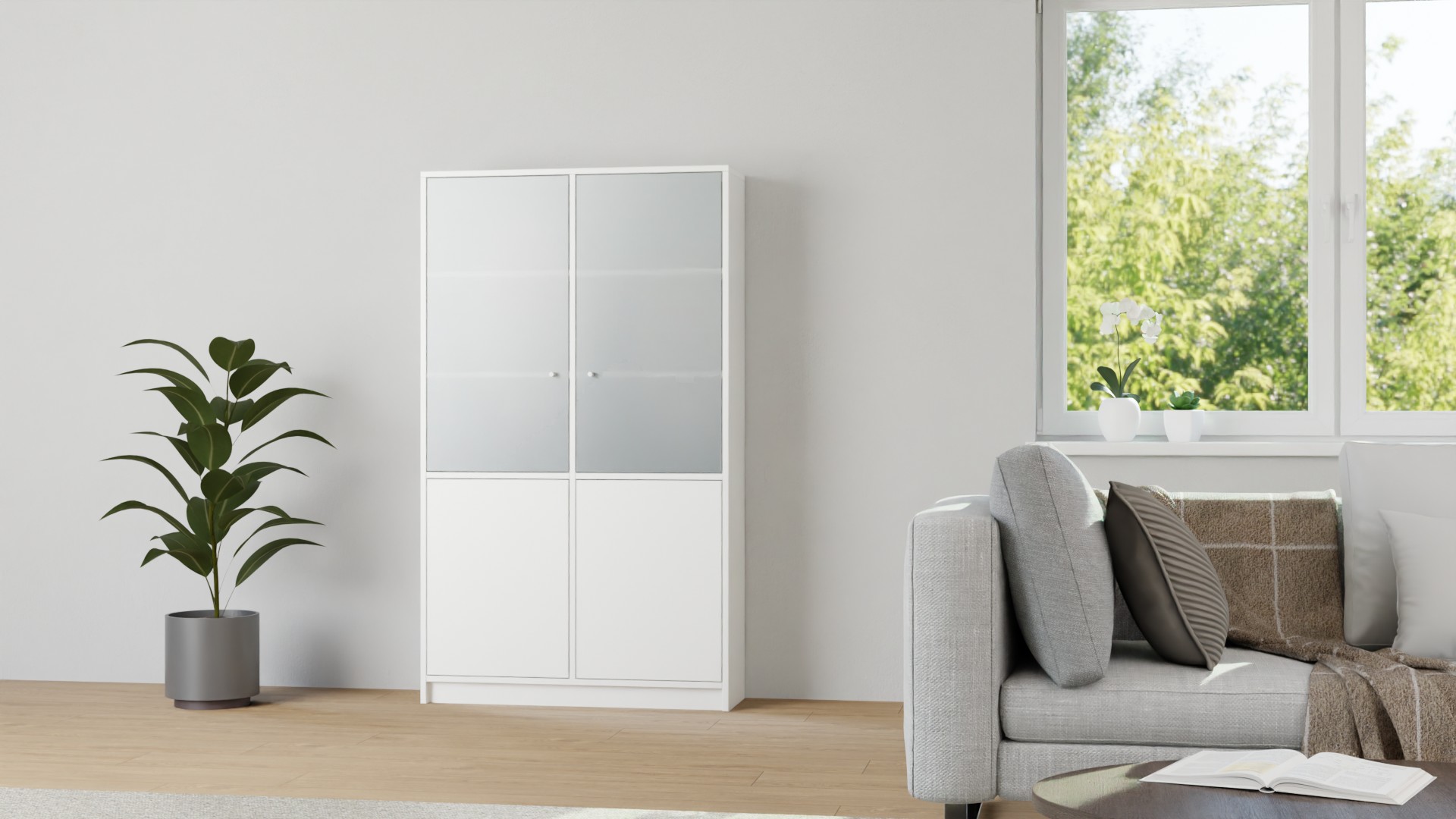 Bibliotheksschrank nach Maß MDF Beschichtet