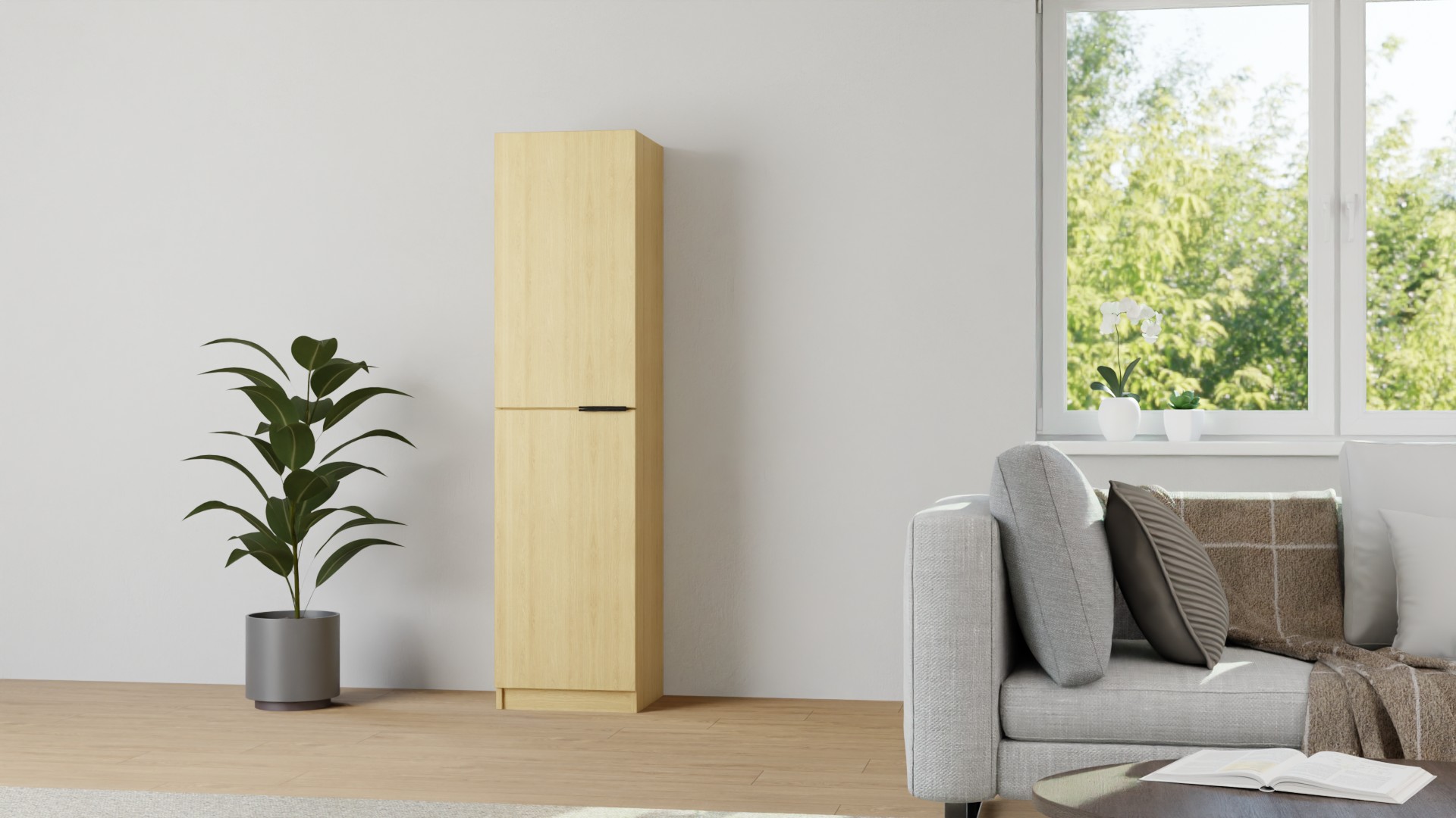 Flexibler Kleiderschrank von Pickawood Premium Dekore