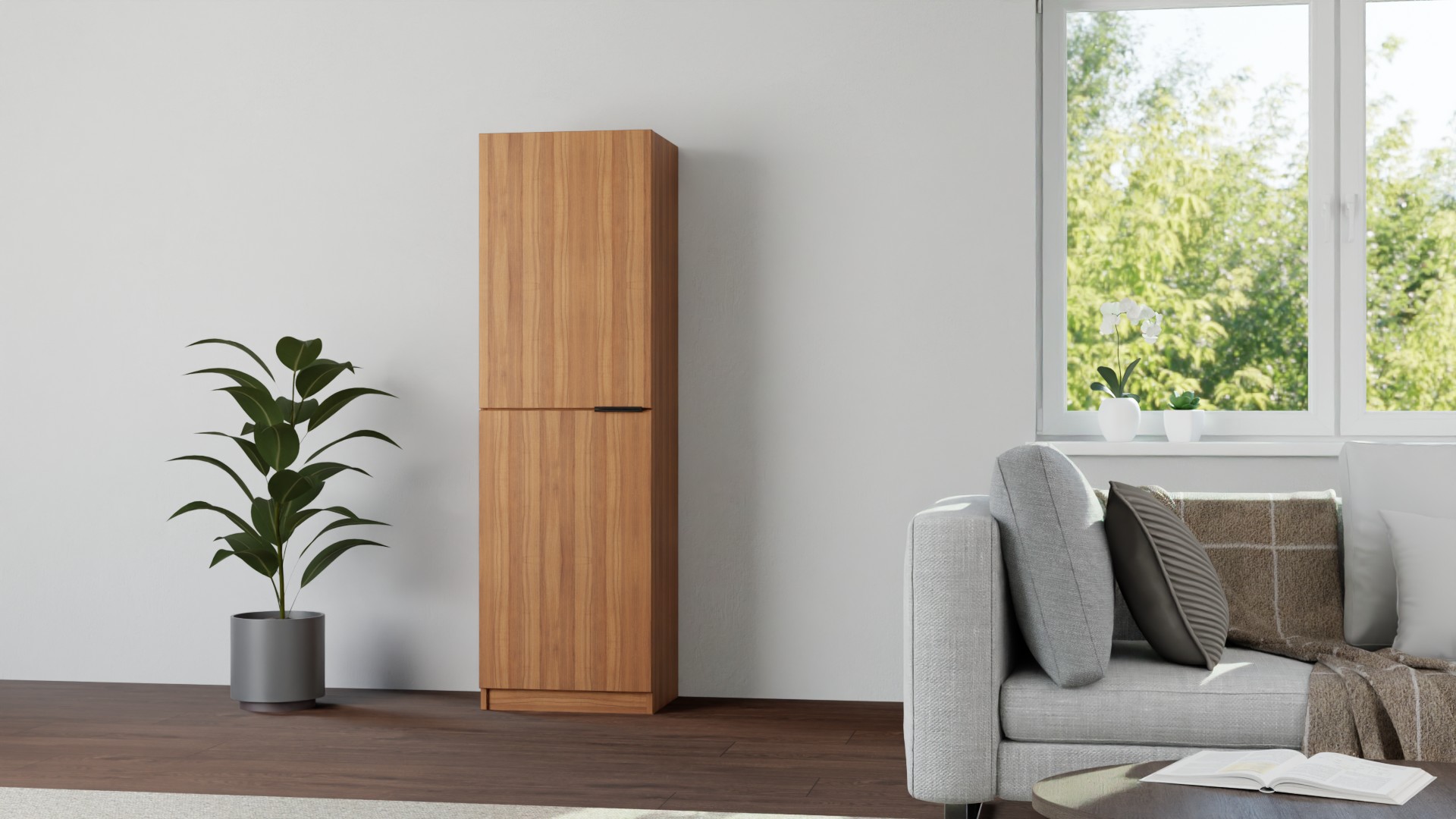 Flexibler Kleiderschrank von Pickawood Premium Dekore
