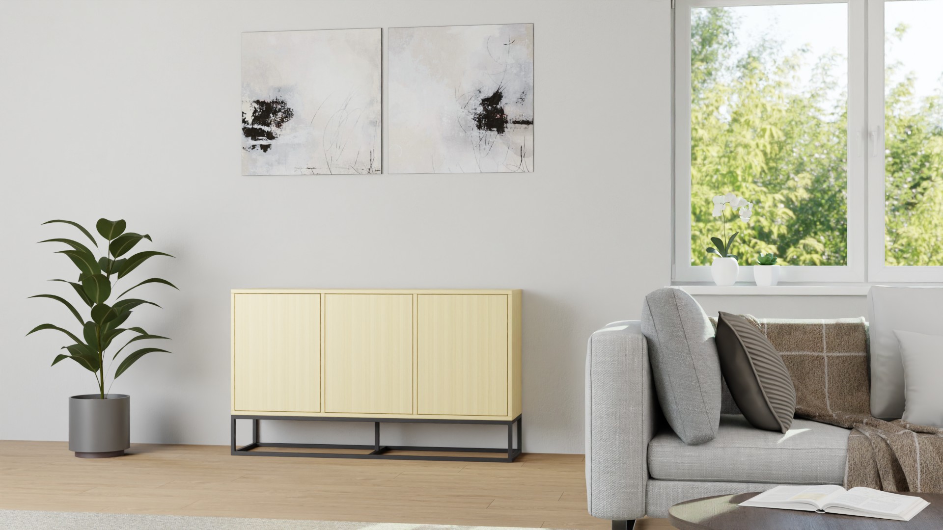 Sideboard in Ahorn Ahorn (europäisch)