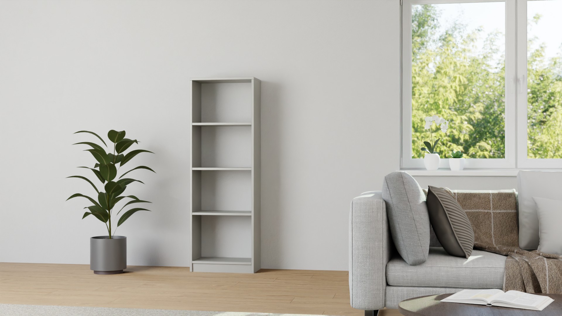 Regalschrank mit Flügeltür Premium Dekore