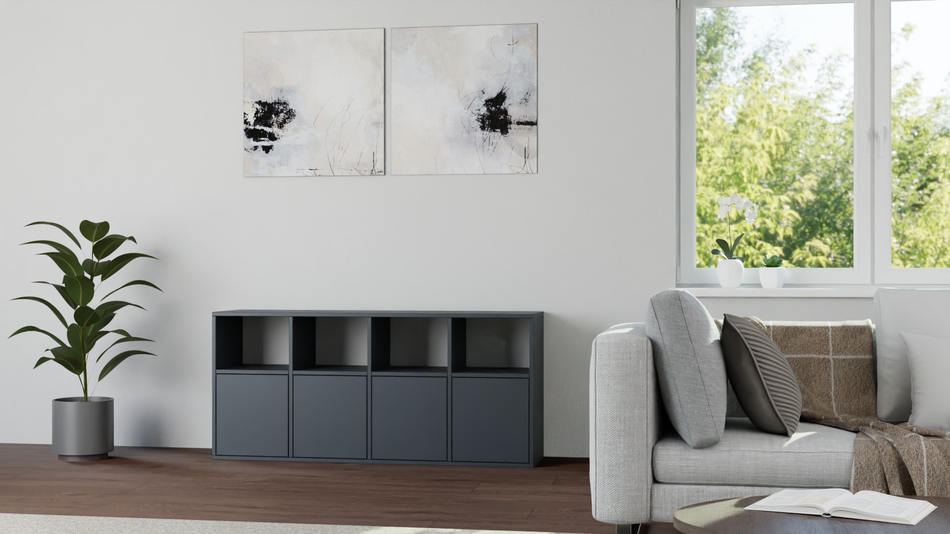 Sideboard Wohnzimmer – gratis Magazin Premium Dekore