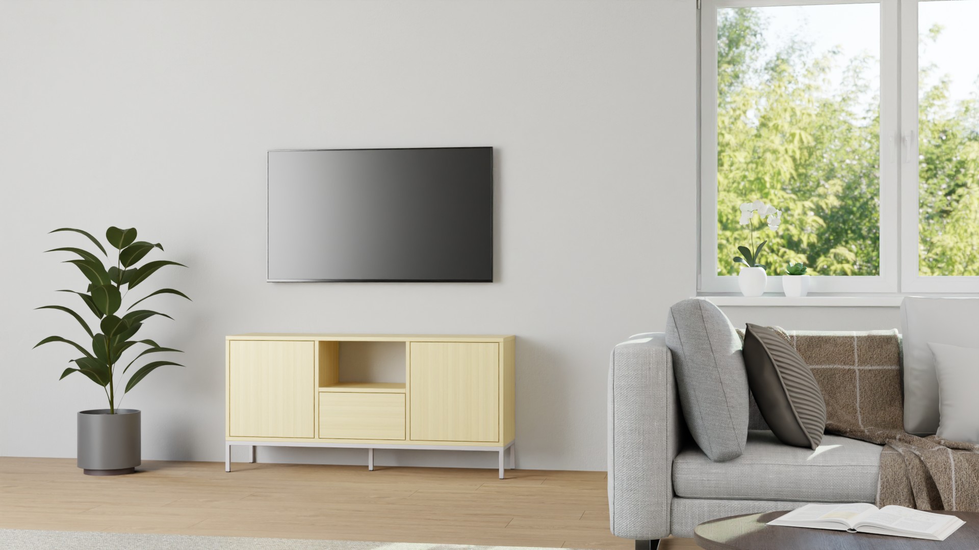 Sideboard in Ahorn nach Maß Ahorn (europäisch)