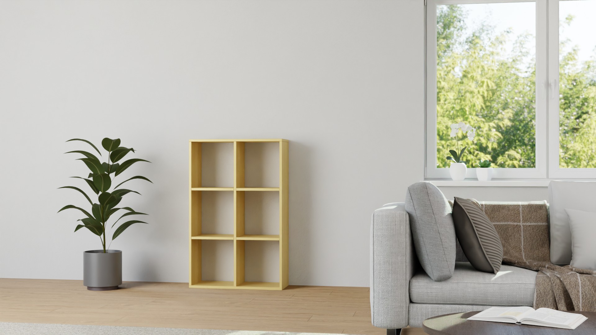 Kleines Regal aus Birke Birke