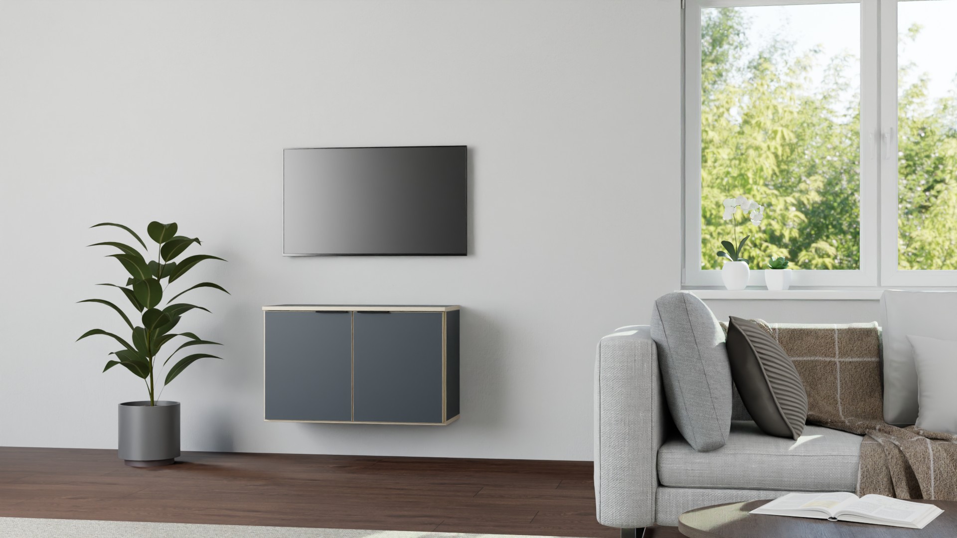 Hängesideboard Premium Dekore