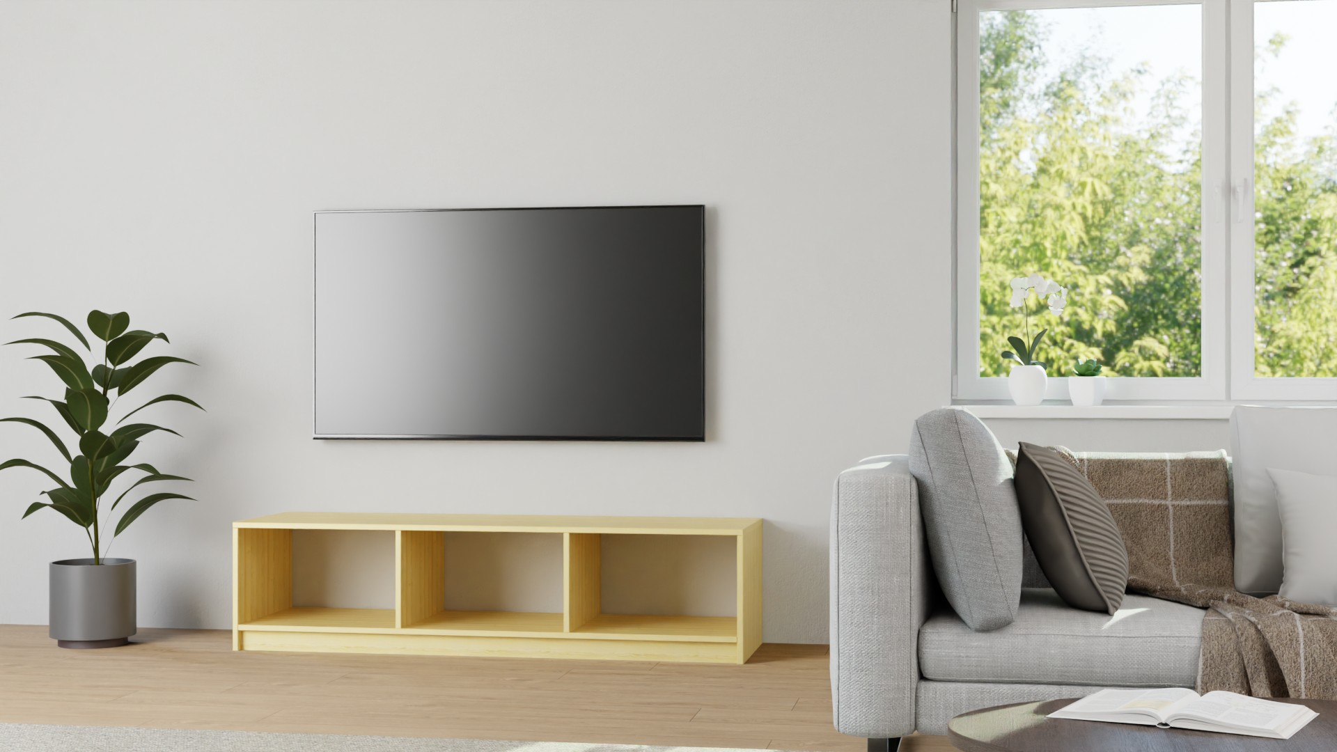 Hifi Rack Holz Kiefer