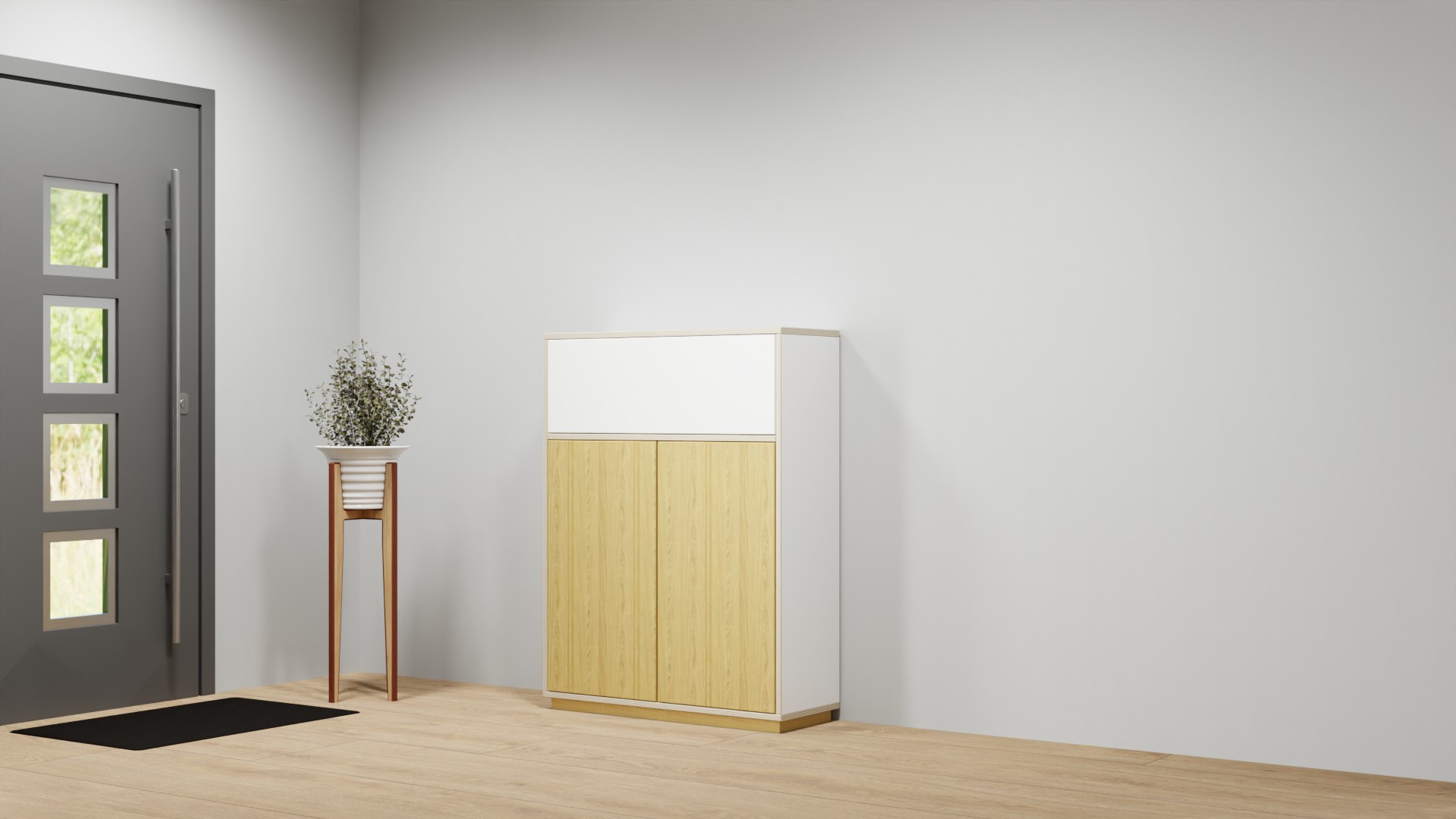 Schlichtes Vertiko nach Maß Multiplex