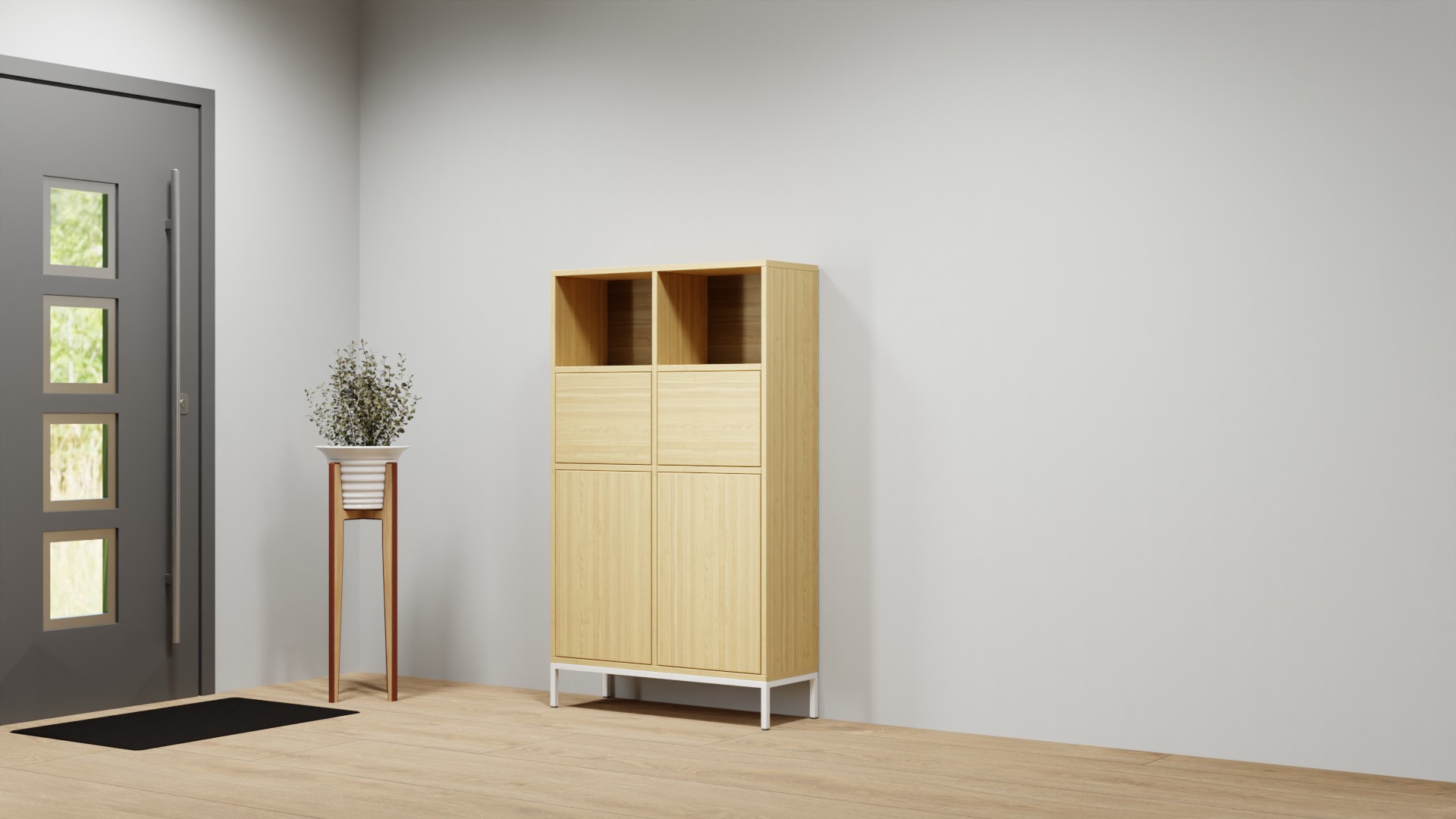 Highboard aus Esche Esche