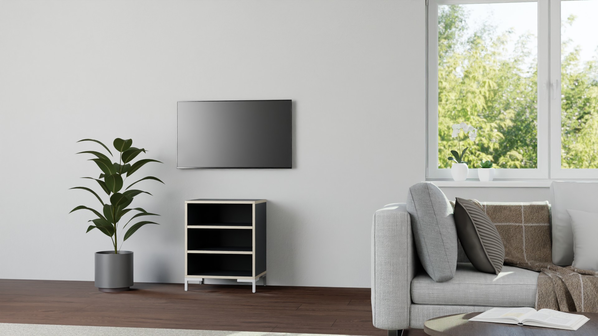 Schmales Sideboard nach Maß Premium Dekore