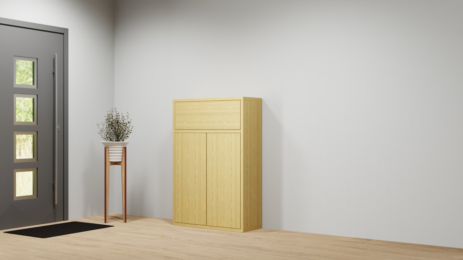 Vertiko aus Massivholz - Massivholzschrank mit vielen Optionen Eiche