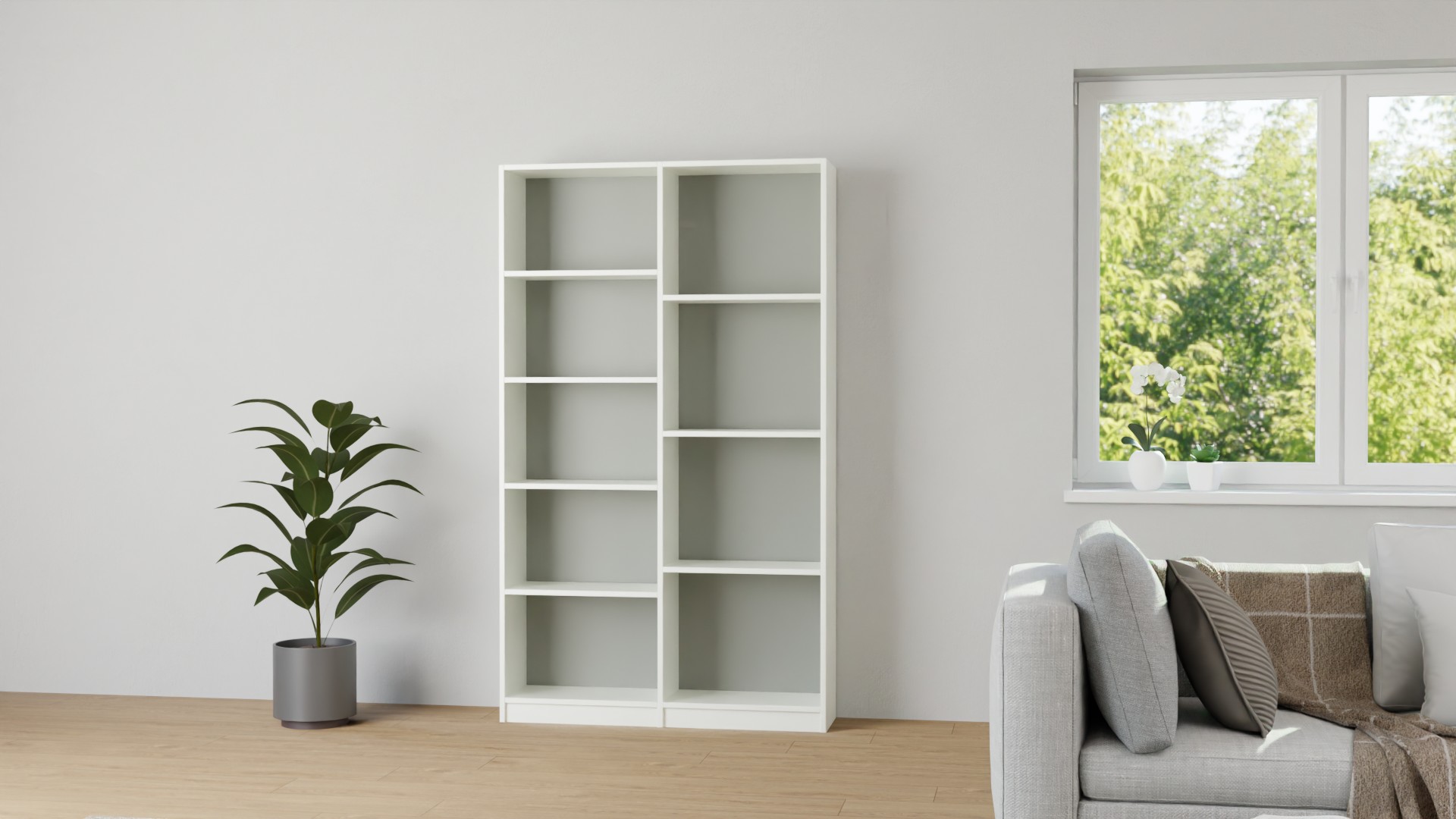 Offener Kleiderschrank 30 cm tief Premium Dekore