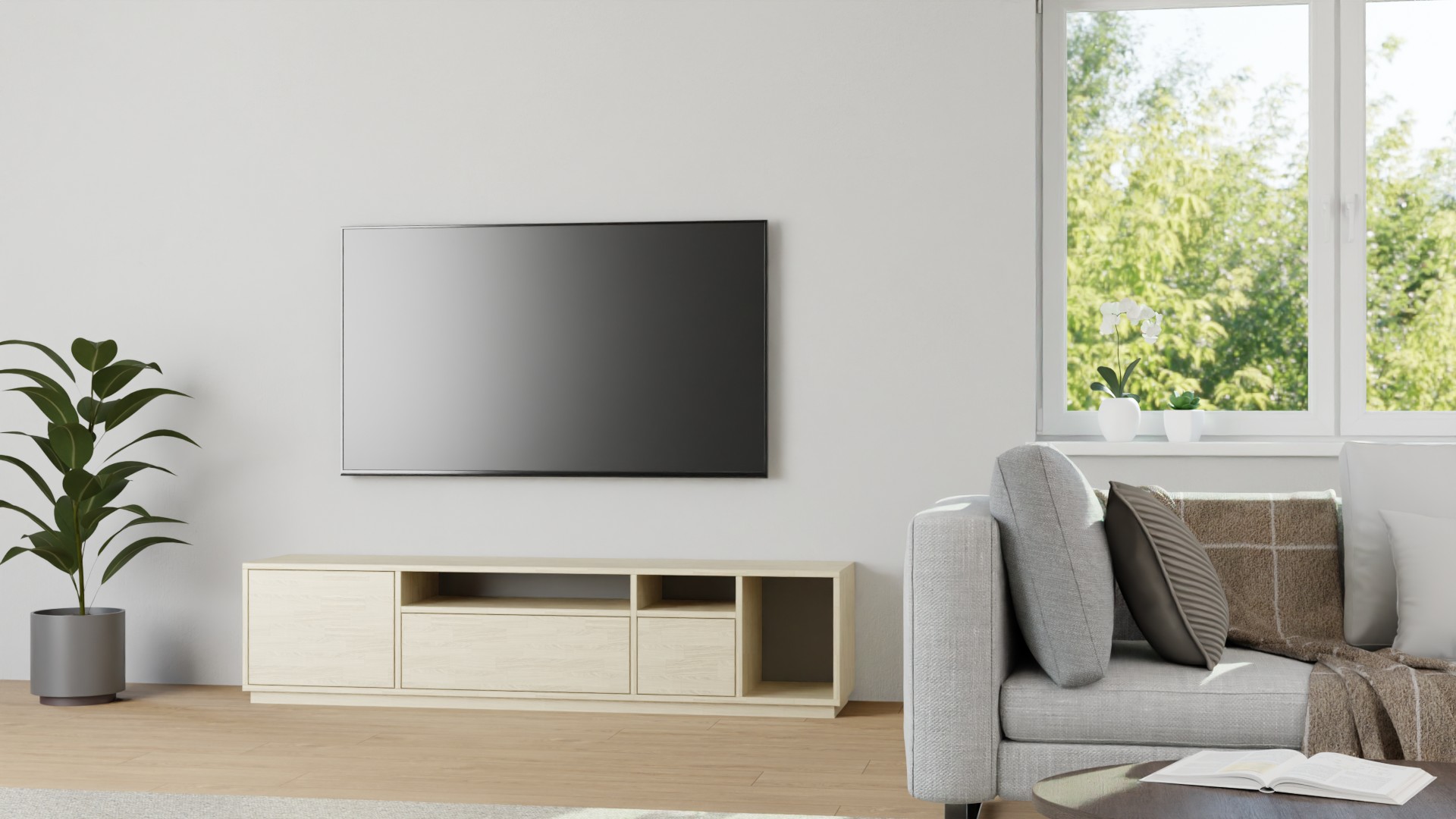 Sideboard Eiche - Lowboard aus Eichenholz Eiche
