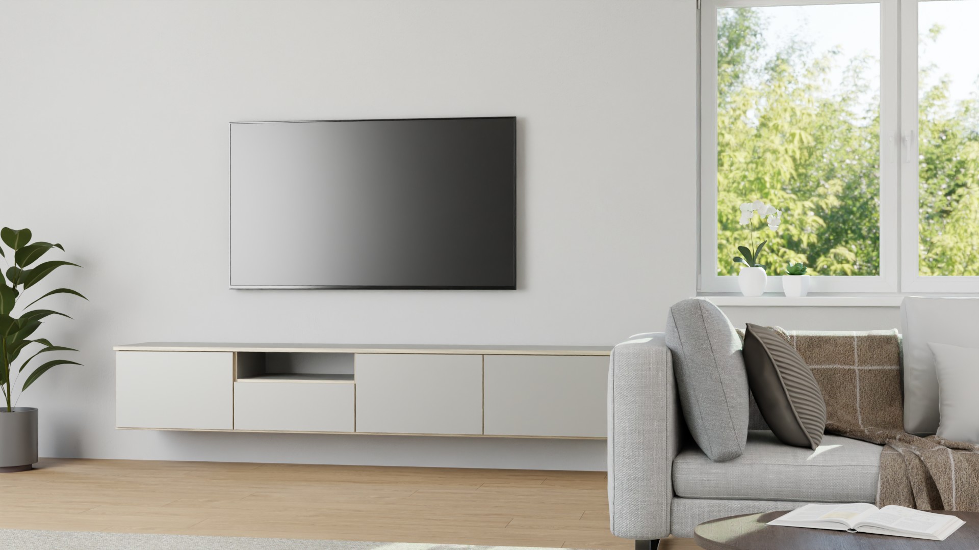 Stylishes Pickawood Hängesideboard Premium Dekore