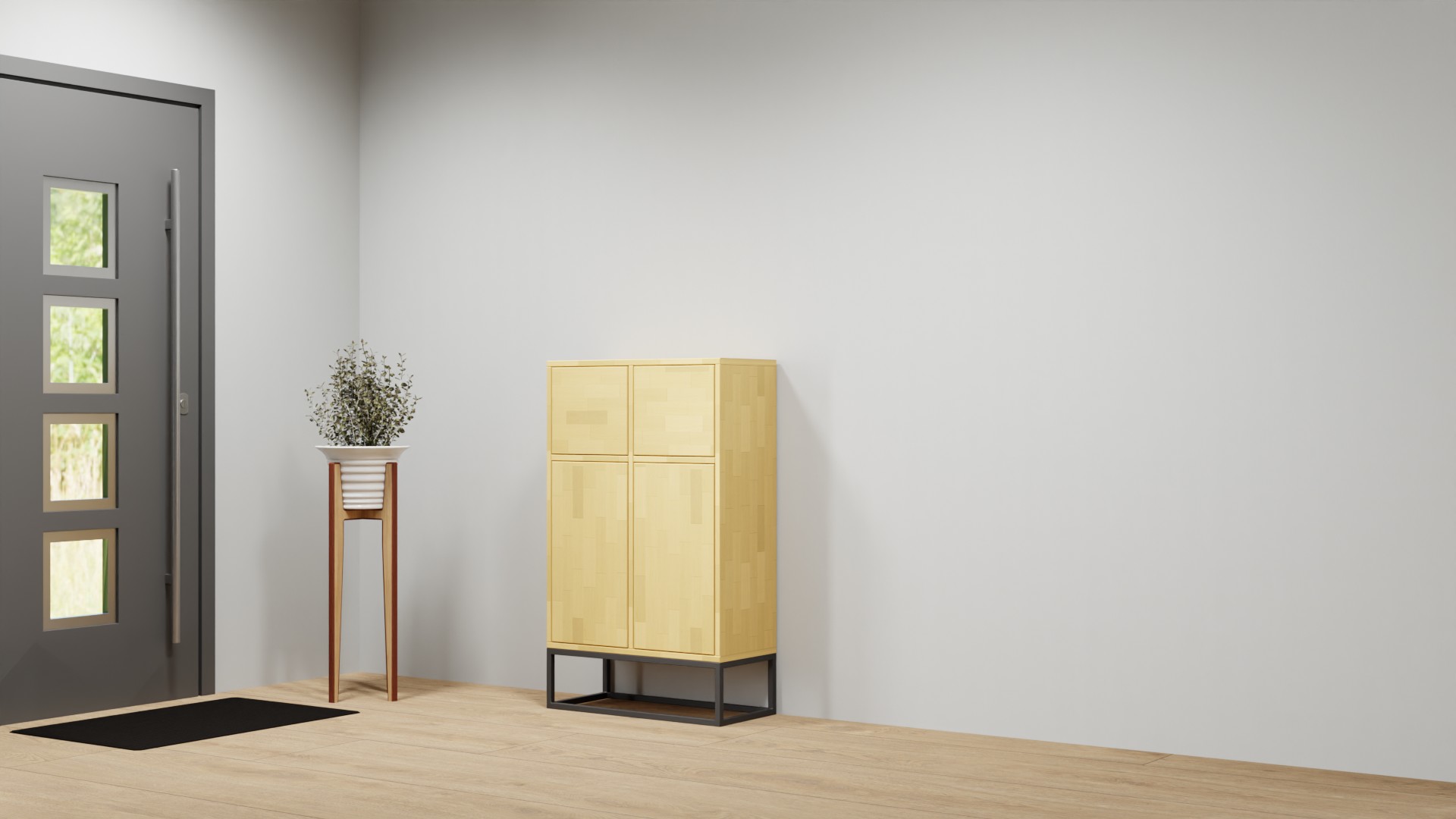 Highboard in Buche nach Maß Buche