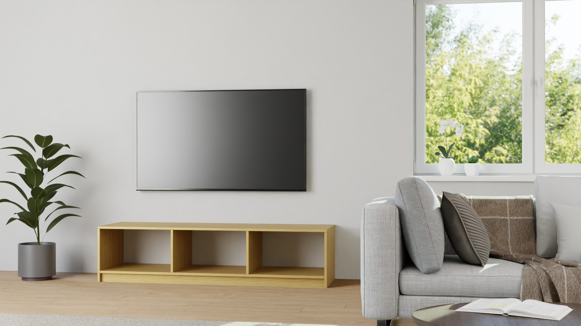 Hifi Rack Holz Eiche