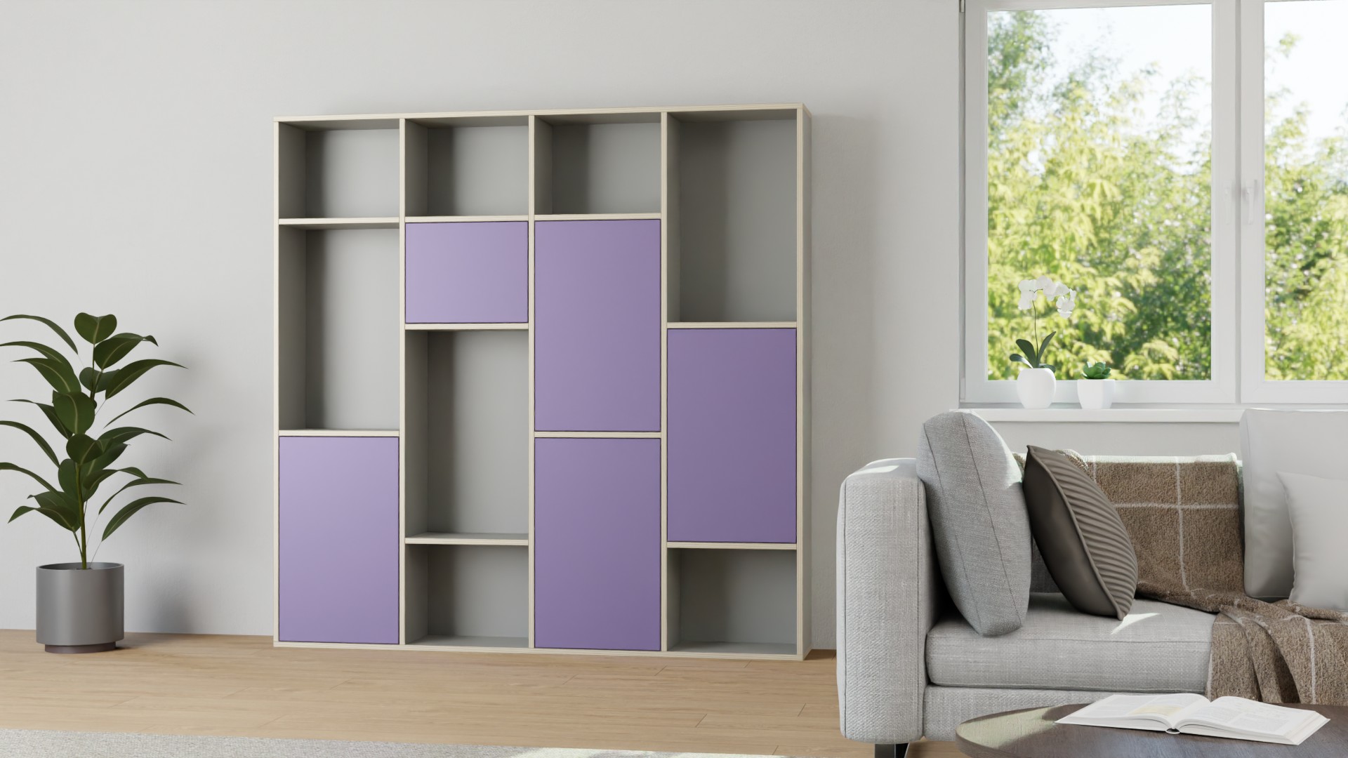 Regal individuell gestalten - Pickawood - Möbel nach Maß Premium Dekore