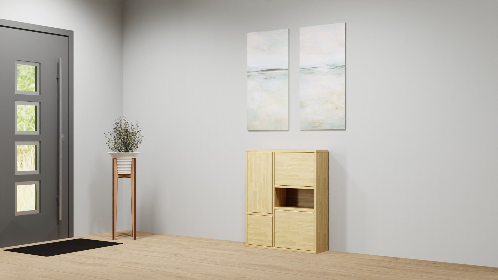 Sideboard aus Esche Esche