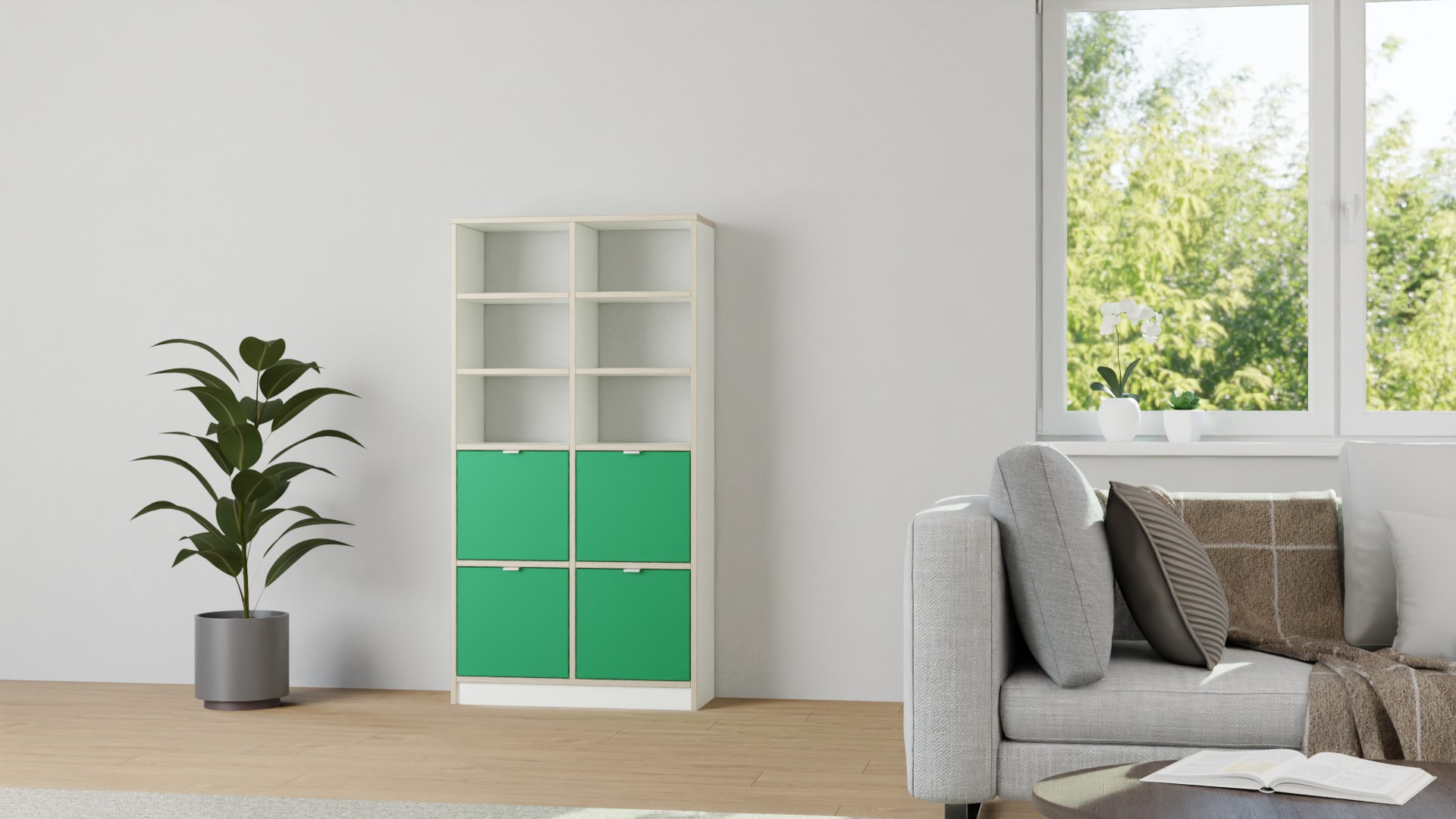 Individuelles Regal nach Maß Premium Dekore