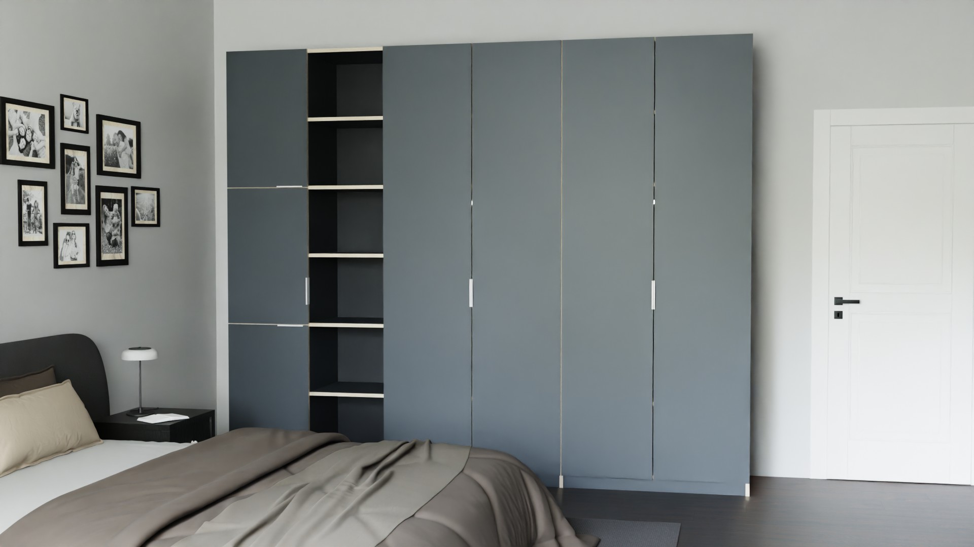 Pickawood Kleiderschrank Premium Dekore